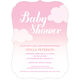 Pink In The Clouds Shower Invitations Image 3 of 6